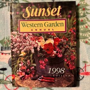 VTG Sunset Western Garden Annual 1998 Edition Grannycore Gardening